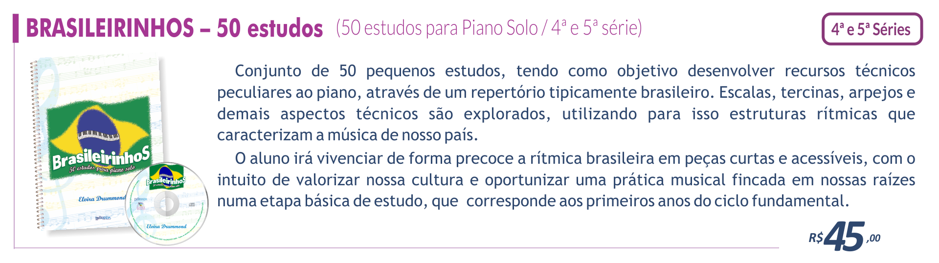 Brasileirinhos - 50 estudos